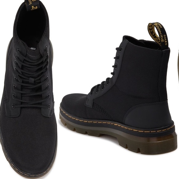 DR. Martins Combs Boots- Black main image 5